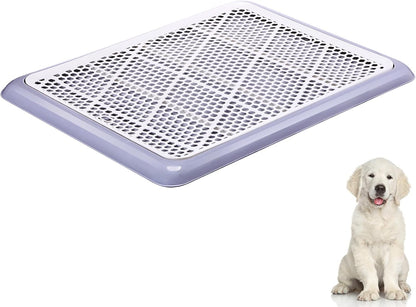 Dog Pee Pad Holder Tray with Mesh Potty Training, 19.69 x 14.17 Inch