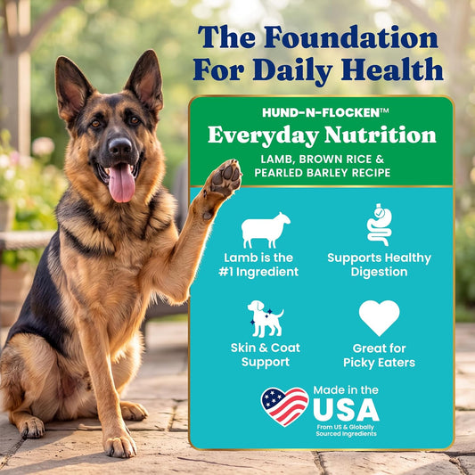 Solid Gold Lamb Dry Dog Food for Adult & Senior Dogs, Probiotics, 22LB