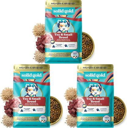 Solid Gold Lamb Dry Dog Food for Adult & Senior Dogs, Probiotics, 22LB
