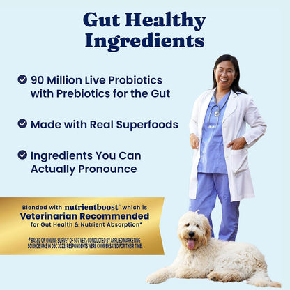 Solid Gold Lamb Dry Dog Food for Adult & Senior Dogs, Probiotics, 22LB