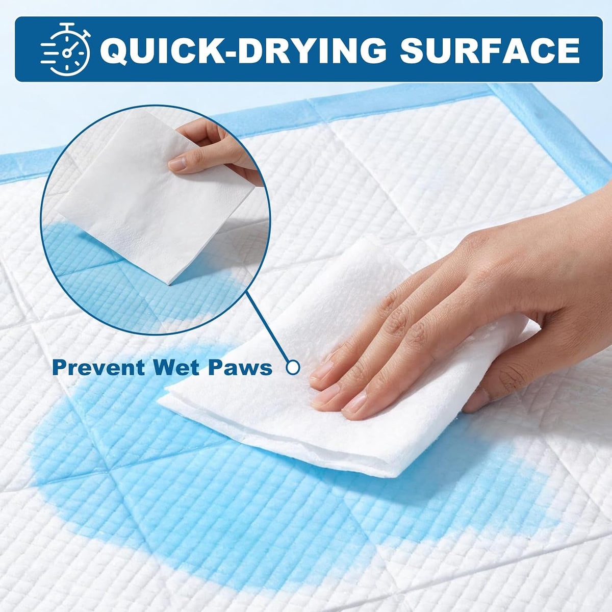 XXXL Dog Pee Pads Extra Large 36"x36", Heavy Duty XXL Puppy Pads for Large Dogs, Super Absorbent Potty Pads & Pet Training Mats