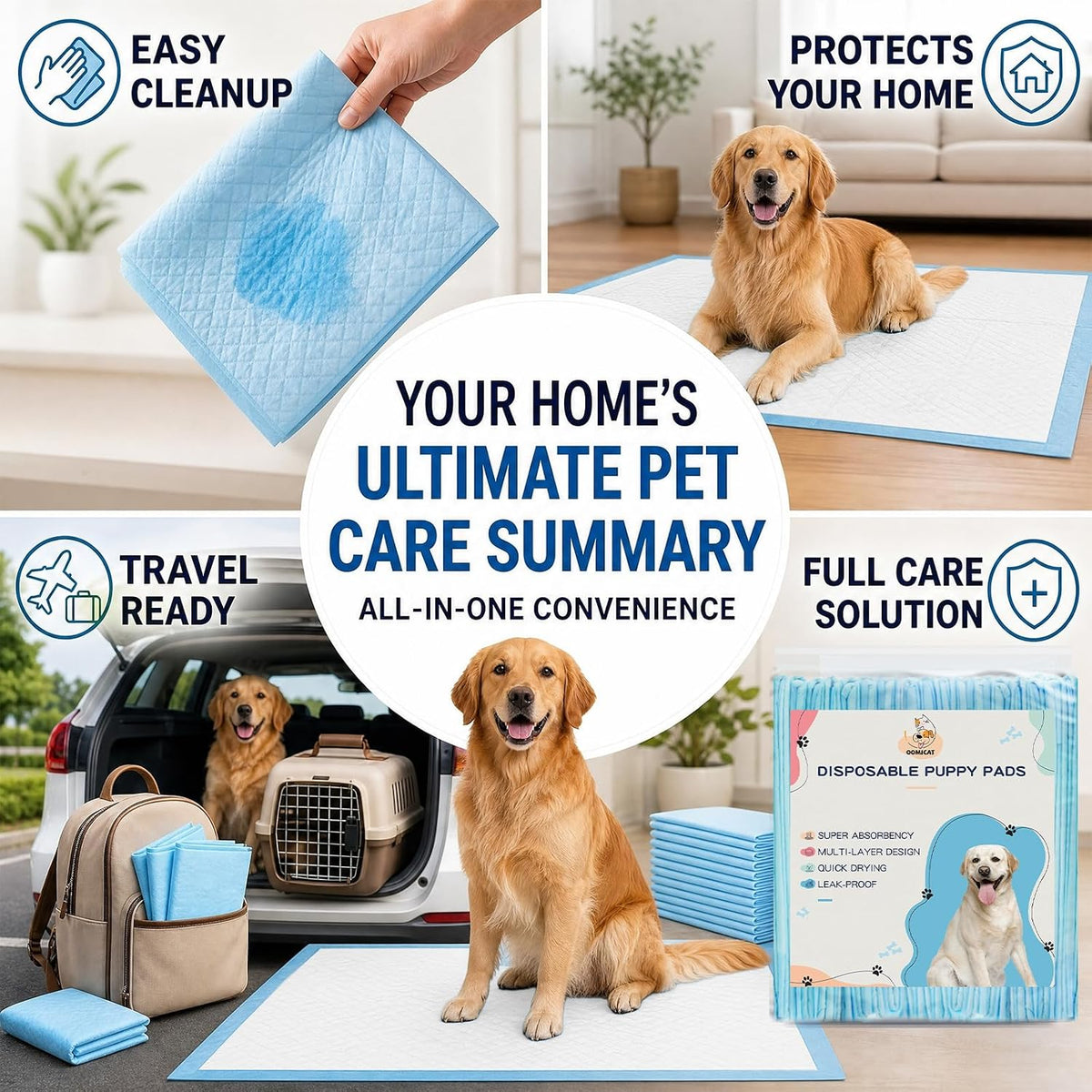 XXXL Dog Pee Pads Extra Large 36"x36", Heavy Duty XXL Puppy Pads for Large Dogs, Super Absorbent Potty Pads & Pet Training Mats
