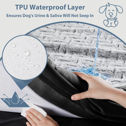 WNPETHOME XL Extra Large Orthopedic for Senior Dog Bed Comfy Sleeping