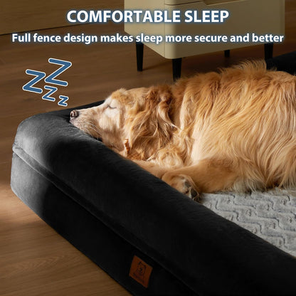 WNPETHOME XL Extra Large Orthopedic for Senior Dog Bed Comfy Sleeping