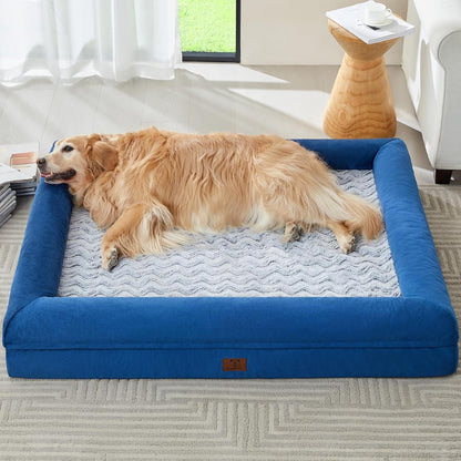 WNPETHOME XL Extra Large Orthopedic for Senior Dog Bed Comfy Sleeping