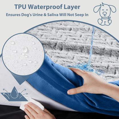 WNPETHOME XL Extra Large Orthopedic for Senior Dog Bed Comfy Sleeping