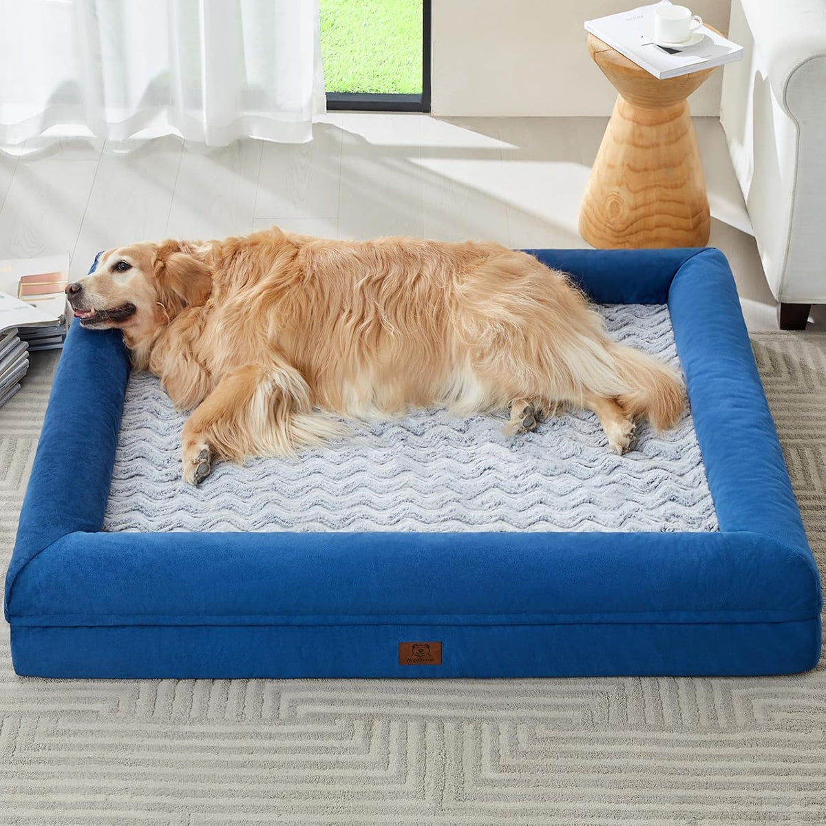 WNPETHOME XL Extra Large Orthopedic for Senior Dog Bed Comfy Sleeping