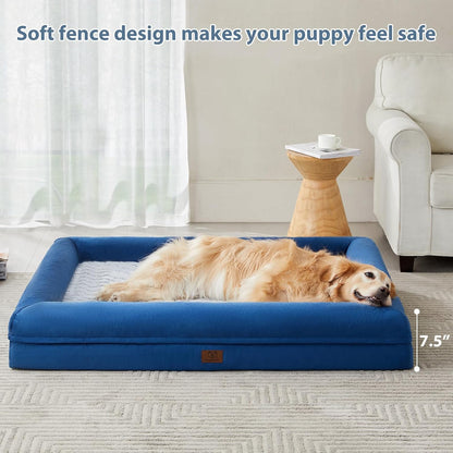 WNPETHOME XL Extra Large Orthopedic for Senior Dog Bed Comfy Sleeping