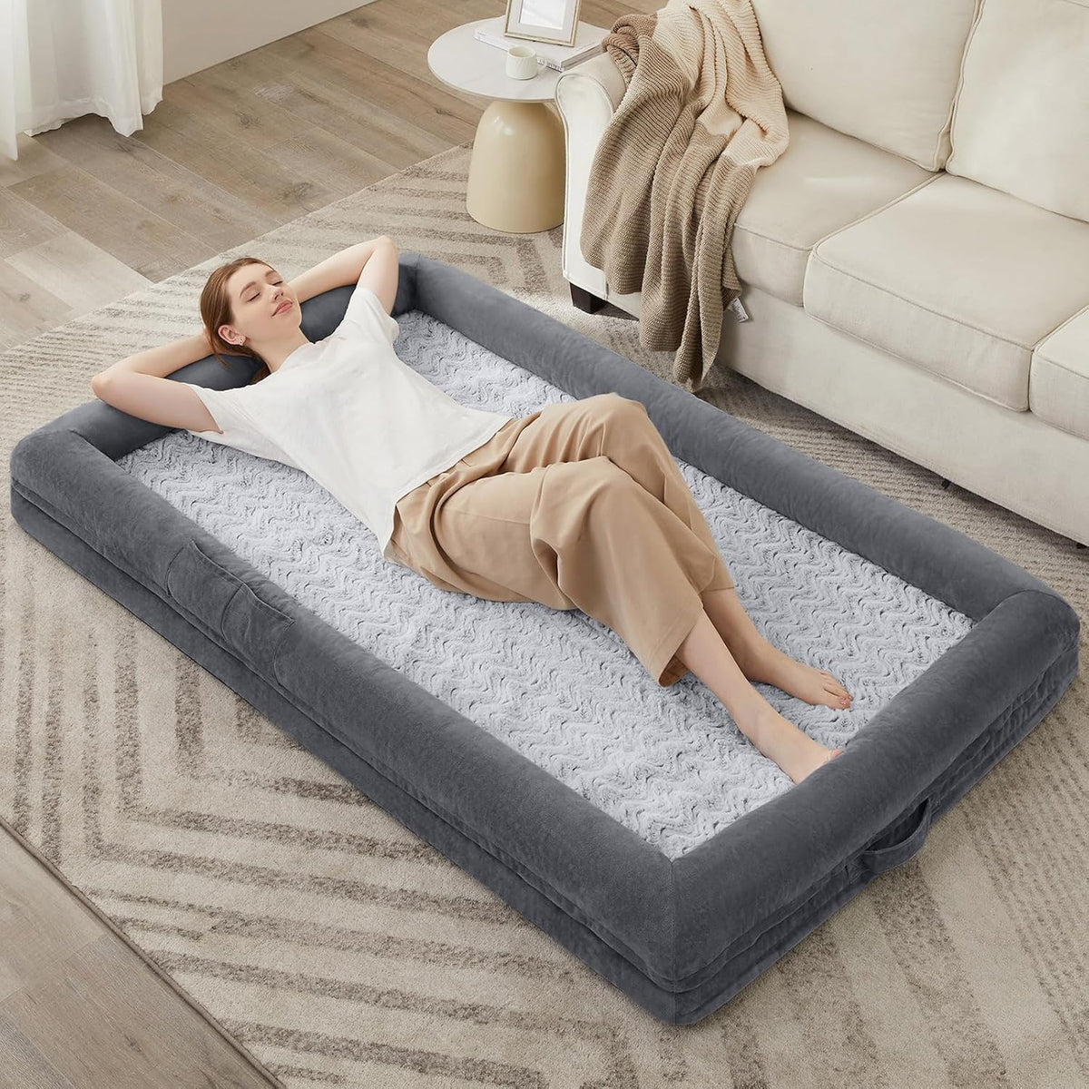 WNPETHOME XL Extra Large Orthopedic for Senior Dog Bed Comfy Sleeping