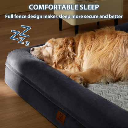 WNPETHOME XL Extra Large Orthopedic for Senior Dog Bed Comfy Sleeping