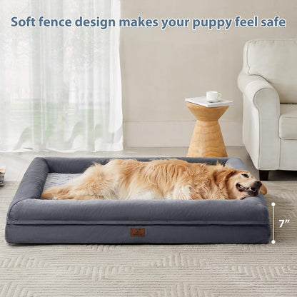 WNPETHOME XL Extra Large Orthopedic for Senior Dog Bed Comfy Sleeping