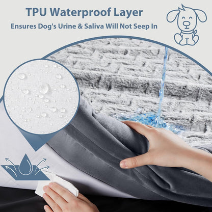 WNPETHOME XL Extra Large Orthopedic for Senior Dog Bed Comfy Sleeping