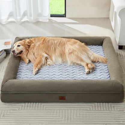 WNPETHOME XL Extra Large Orthopedic for Senior Dog Bed Comfy Sleeping