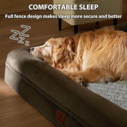 WNPETHOME XL Extra Large Orthopedic for Senior Dog Bed Comfy Sleeping
