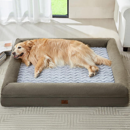 WNPETHOME XL Extra Large Orthopedic for Senior Dog Bed Comfy Sleeping