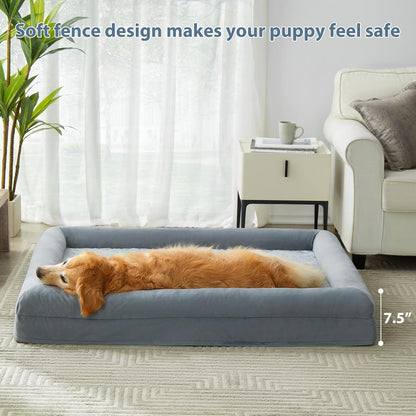 WNPETHOME XL Extra Large Orthopedic for Senior Dog Bed Comfy Sleeping