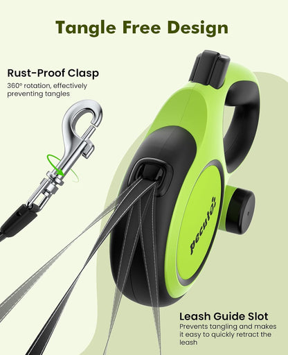 Heavy Duty Retractable Dog Leash 26ft for Large Dogs 33-110 LBS