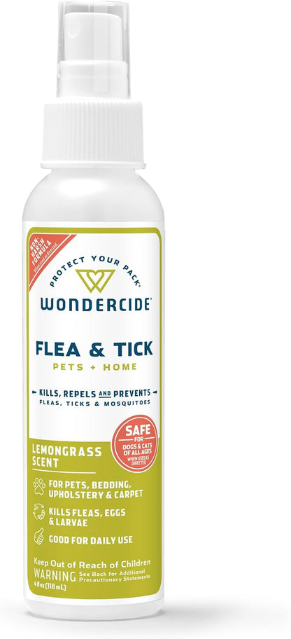Flea Tick & Mosquito Spray for Pets & Home - Rosemary 16 fl oz