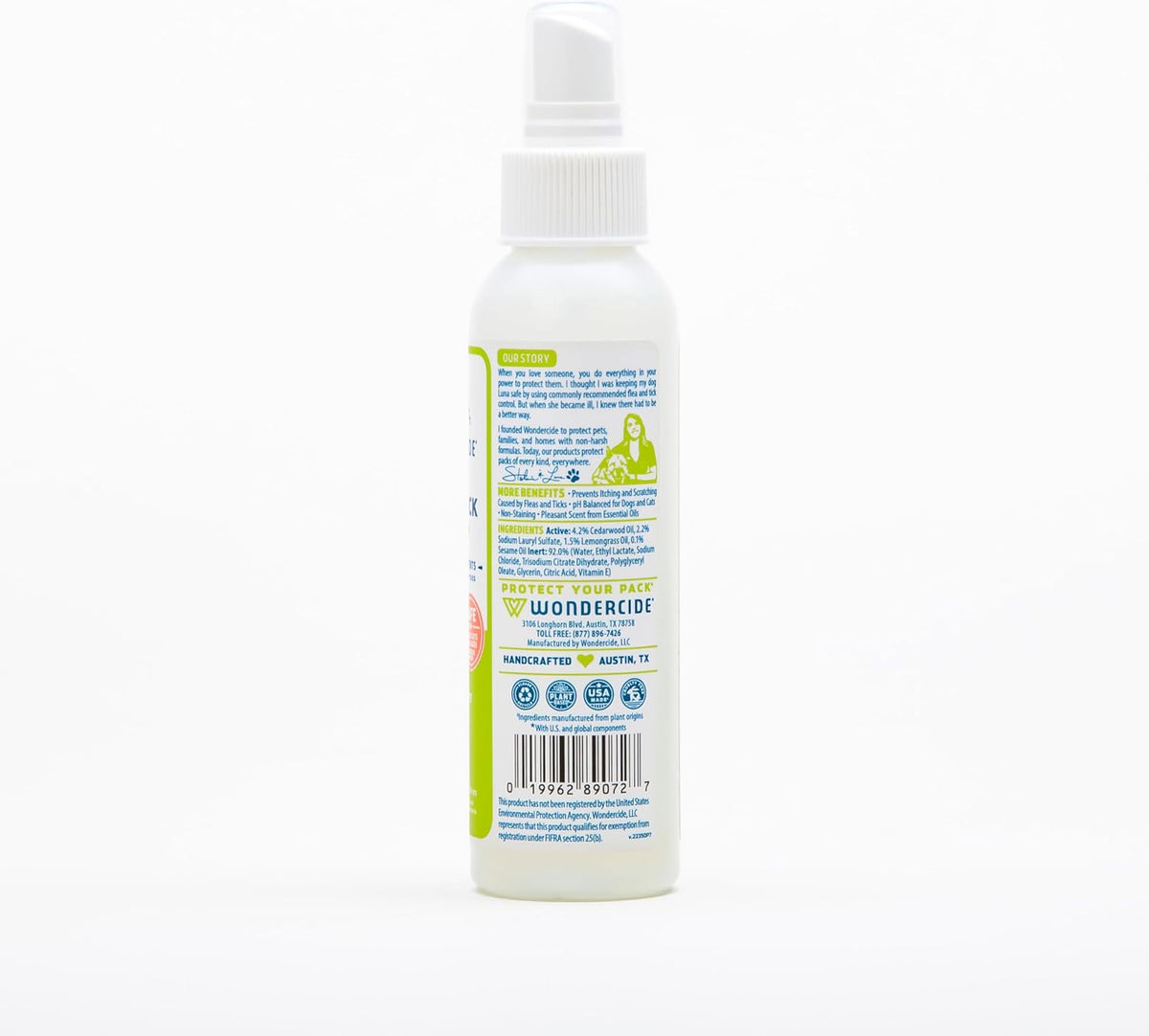 Flea Tick & Mosquito Spray for Pets & Home - Rosemary 16 fl oz