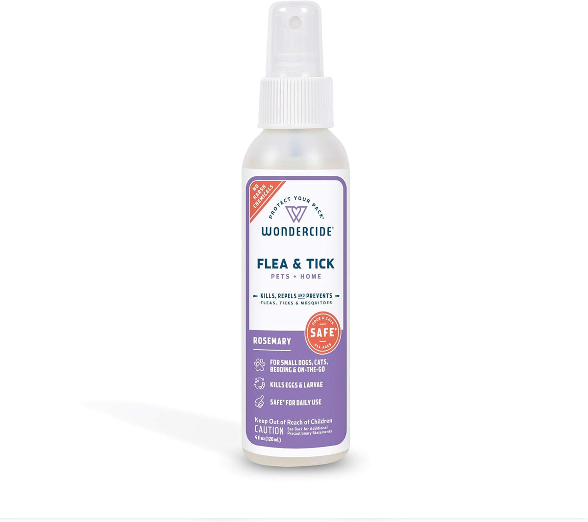 Flea Tick & Mosquito Spray for Pets & Home - Rosemary 16 fl oz