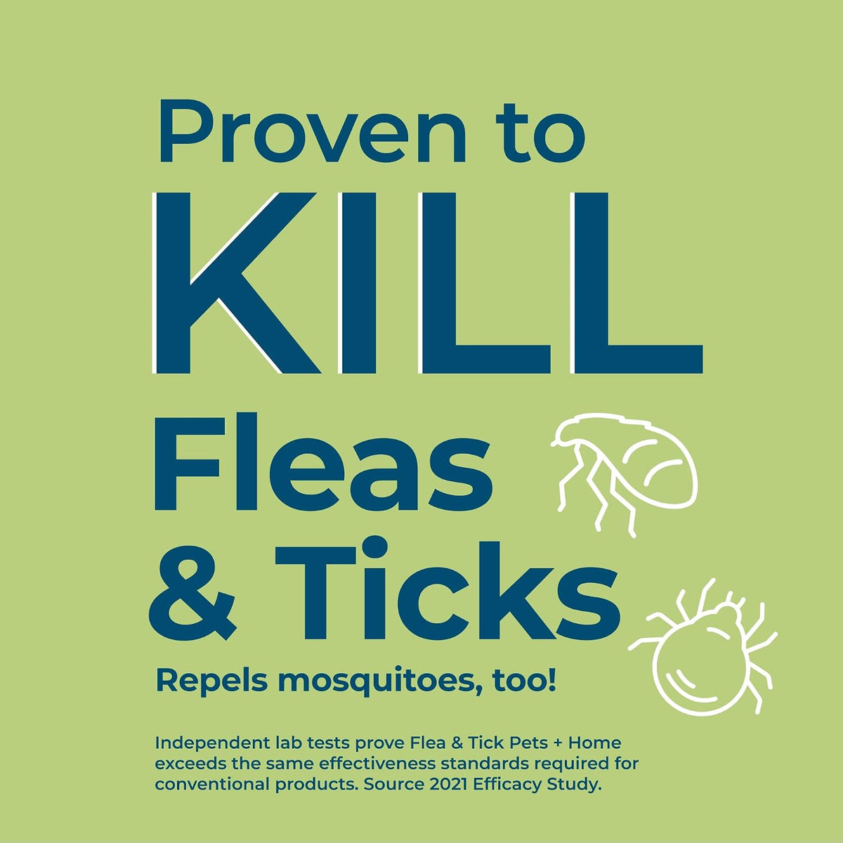 Flea Tick & Mosquito Spray for Pets & Home - Rosemary 16 fl oz
