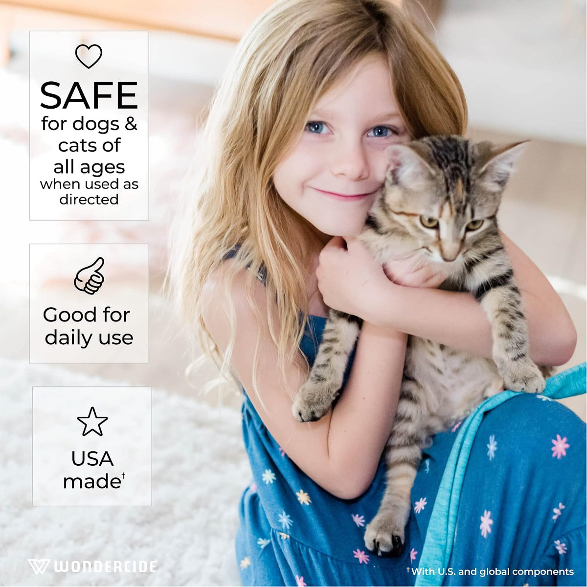 Flea Tick & Mosquito Spray for Pets & Home - Rosemary 16 fl oz