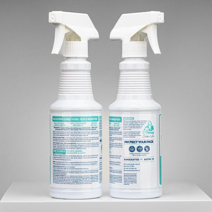 Flea Tick & Mosquito Spray for Pets & Home - Rosemary 16 fl oz