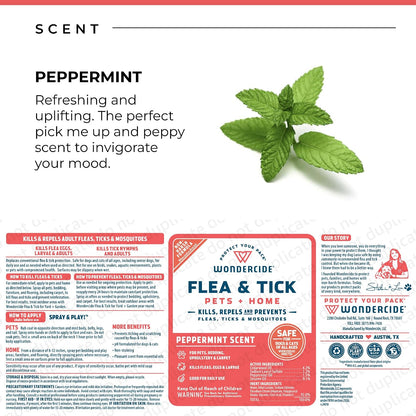 Flea Tick & Mosquito Spray for Pets & Home - Rosemary 16 fl oz