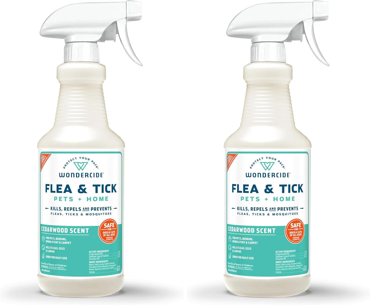 Flea Tick & Mosquito Spray for Pets & Home - Rosemary 16 fl oz