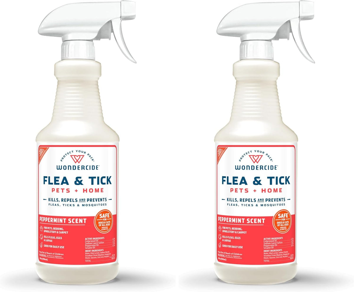 Flea Tick & Mosquito Spray for Pets & Home - Rosemary 16 fl oz