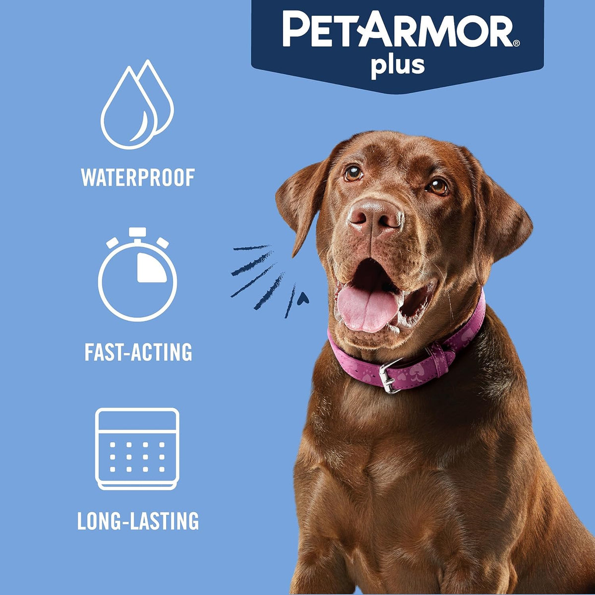 Plus Flea & Tick Topical Dogs 45-88 lbs, 3-Month