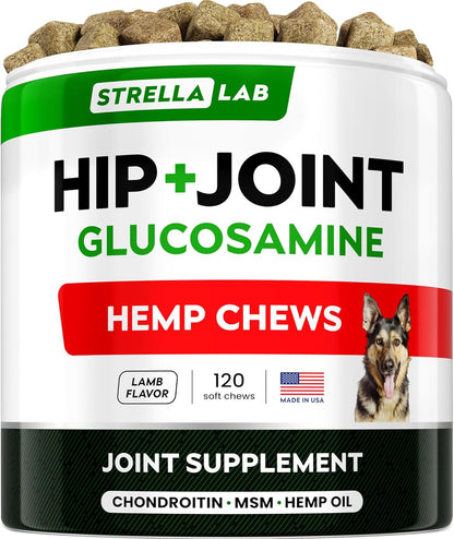Advanced Glucosamine for Senior Dogs, Chondroitin Joint Support