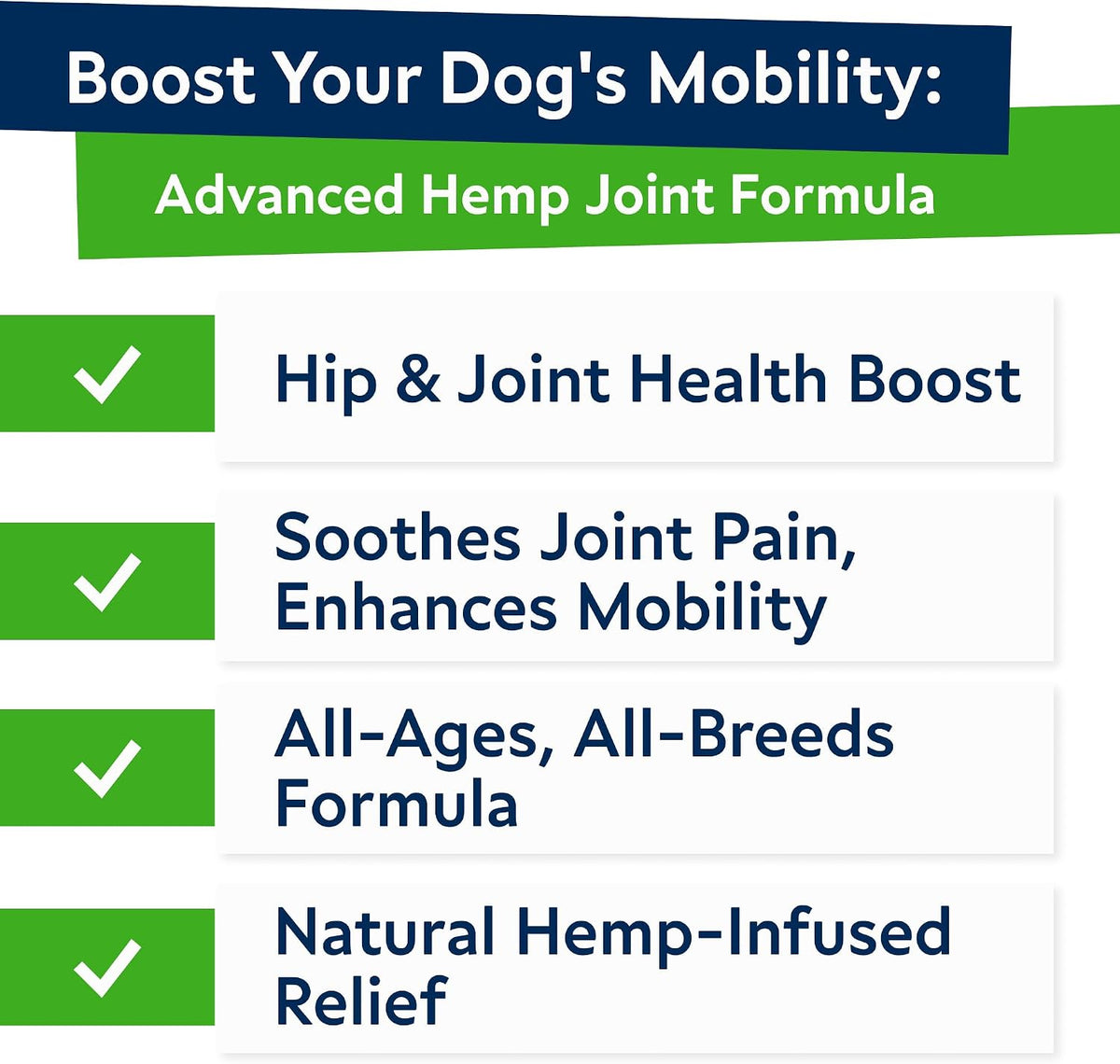 Advanced Glucosamine for Senior Dogs, Chondroitin Joint Support