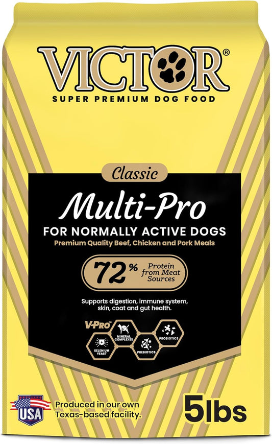 Multi-Pro Gluten Free Dry Dog Food - Beef, Chicken & Pork, 5 lb
