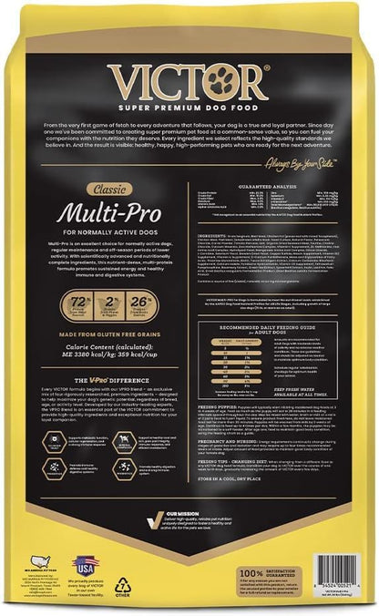 Multi-Pro Gluten Free Dry Dog Food - Beef, Chicken & Pork, 5 lb