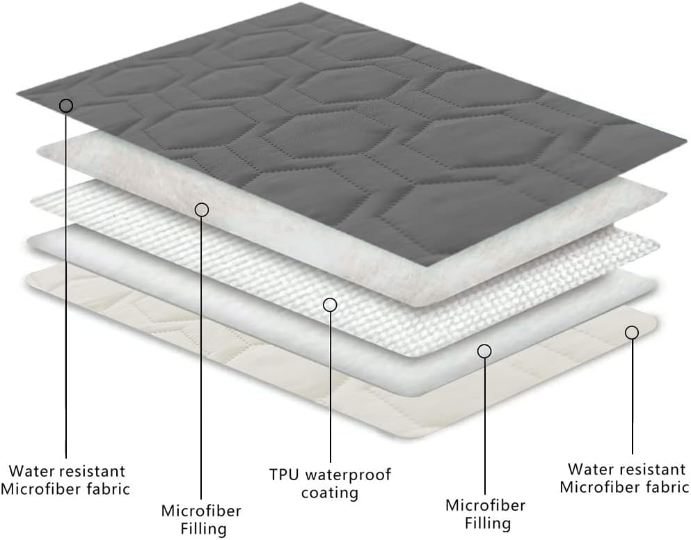 Waterproof Blanket Couch Cover for Dogs Non-Slip Pet Sofa Protector | Tcksstex Non-slip waterproof couch cover scratch resistant machine washable protects sofa bed car（52x82-Ivory）