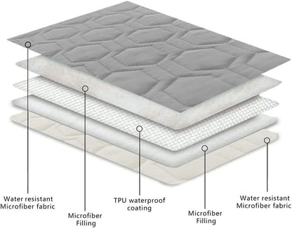 Waterproof Blanket Couch Cover for Dogs Non-Slip Pet Sofa Protector | Tcksstex Non-slip waterproof couch cover scratch resistant machine washable protects sofa bed car（52x82-Ivory）