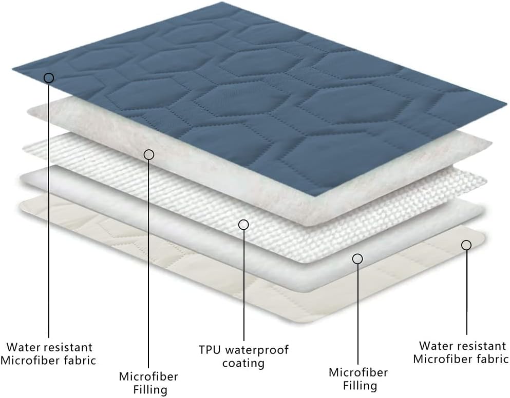 Waterproof Blanket Couch Cover for Dogs Non-Slip Pet Sofa Protector | Tcksstex Non-slip waterproof couch cover scratch resistant machine washable protects sofa bed car（52x82-Ivory）