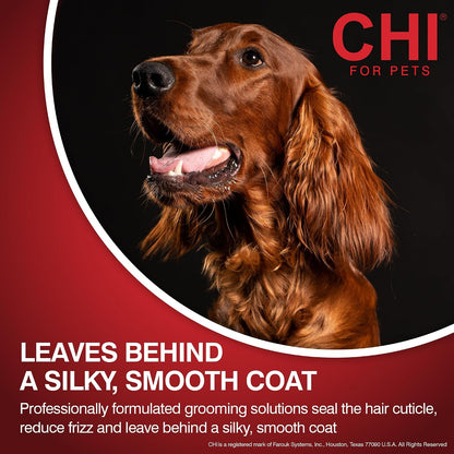 CHI for Dogs Oatmeal Dog Shampoo, Gentle Formula, 16 Fl Oz Bottle