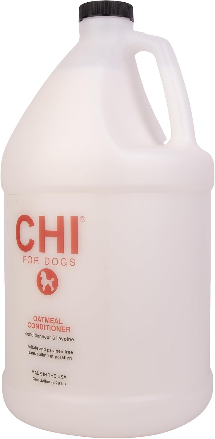 CHI for Dogs Oatmeal Dog Shampoo, Gentle Formula, 16 Fl Oz Bottle
