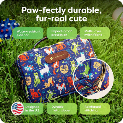 Pet First Aid Kit for Dogs & Cats, 99 Pc. Travel Emergency Kit