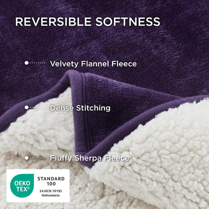 Waterproof Dog Blankets for Small Dogs Soft Cat Blanket Warm,25X35 | Washable Plush Sherpa Fleece Puppy Blanket for Couch Protector, Reversible Cozy Calming Throw for Pet Indoor,Grey