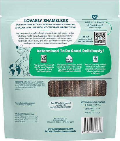 Blueberry & Mint Dental Chews for Dogs, 8 Chews