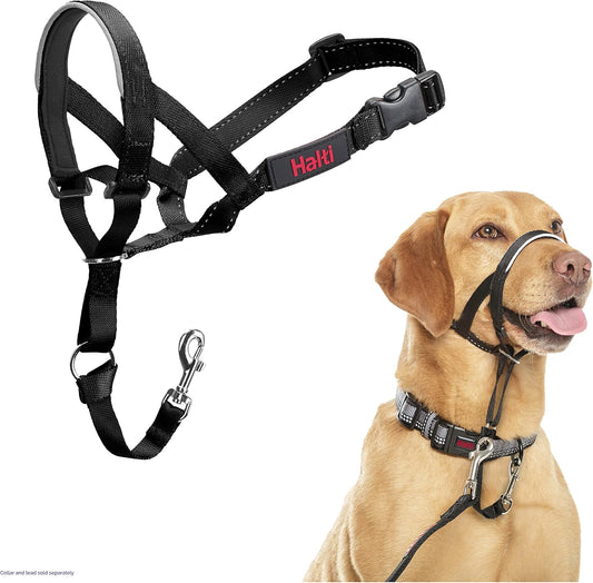 Headcollar | Size 3, Black | Training Collar for Medium Dogs
