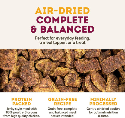 MaxMeat Holistic Air Dried Dry Dog Food - All Natural, High Protein, Grain Free - Made with Real Meat - Beef with Pumpkin & Parsley 2 lb