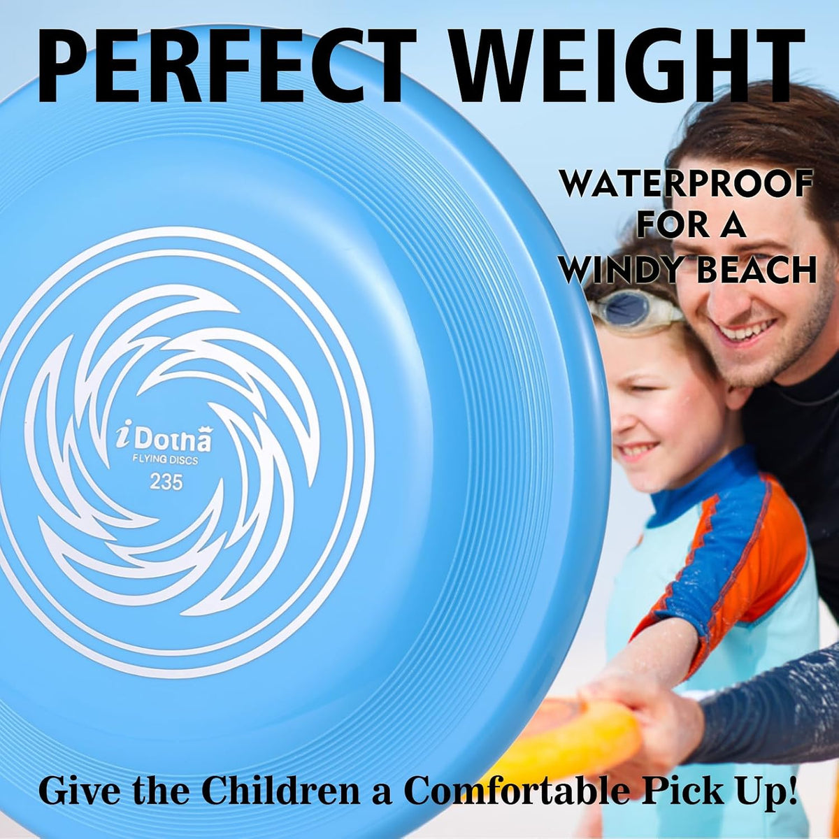 Sports Flying Disc - Compeition Flying Discs for Beach, Backyard, Lawn, Park, Camping and More - Great for All Ages Outdoor Flying Disc Training