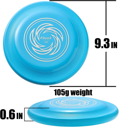 Sports Flying Disc - Compeition Flying Discs for Beach, Backyard, Lawn, Park, Camping and More - Great for All Ages Outdoor Flying Disc Training
