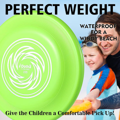 Sports Flying Disc - Compeition Flying Discs for Beach, Backyard, Lawn, Park, Camping and More - Great for All Ages Outdoor Flying Disc Training