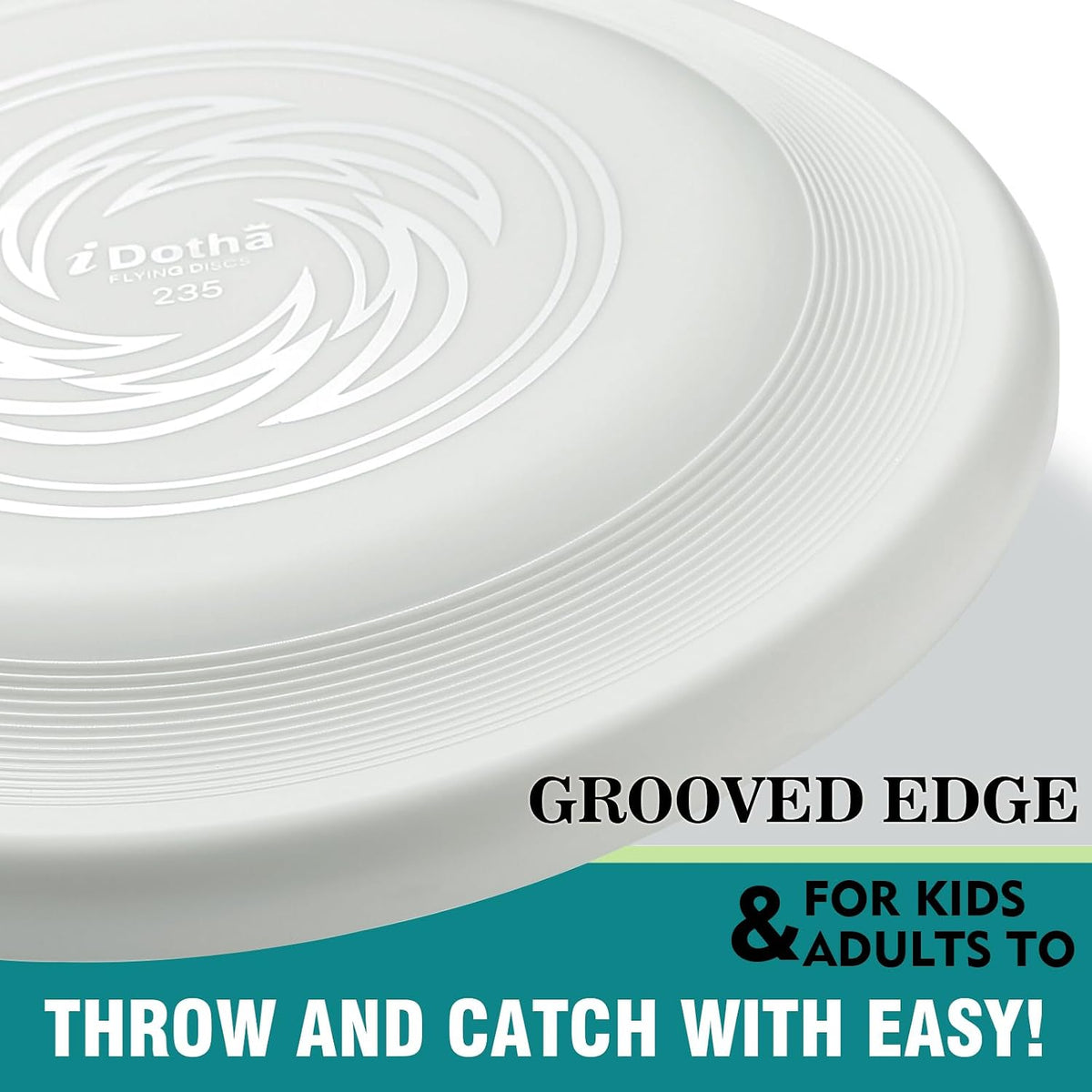 Sports Flying Disc - Compeition Flying Discs for Beach, Backyard, Lawn, Park, Camping and More - Great for All Ages Outdoor Flying Disc Training