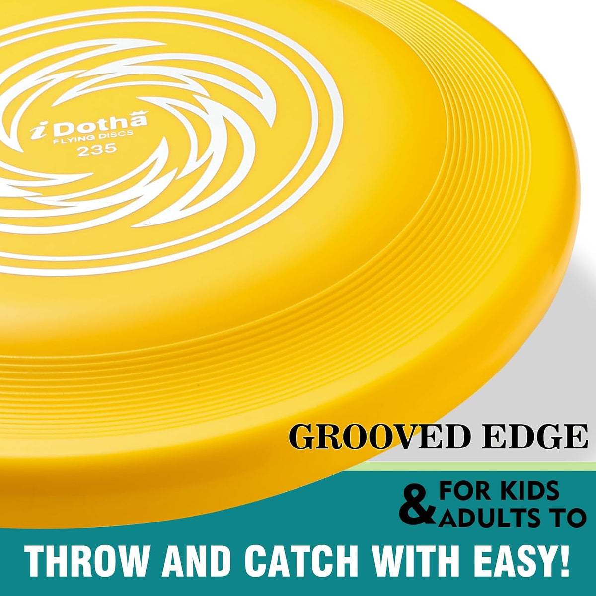 Sports Flying Disc - Compeition Flying Discs for Beach, Backyard, Lawn, Park, Camping and More - Great for All Ages Outdoor Flying Disc Training